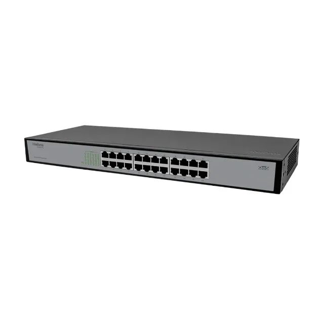Switch 24 Portas Fast Ethernet Intelbras Sf 2400 Qr 10/100 - Foto 3