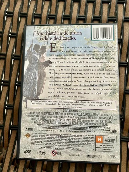 DVD A Cor Púrpura 1985 - Foto 2