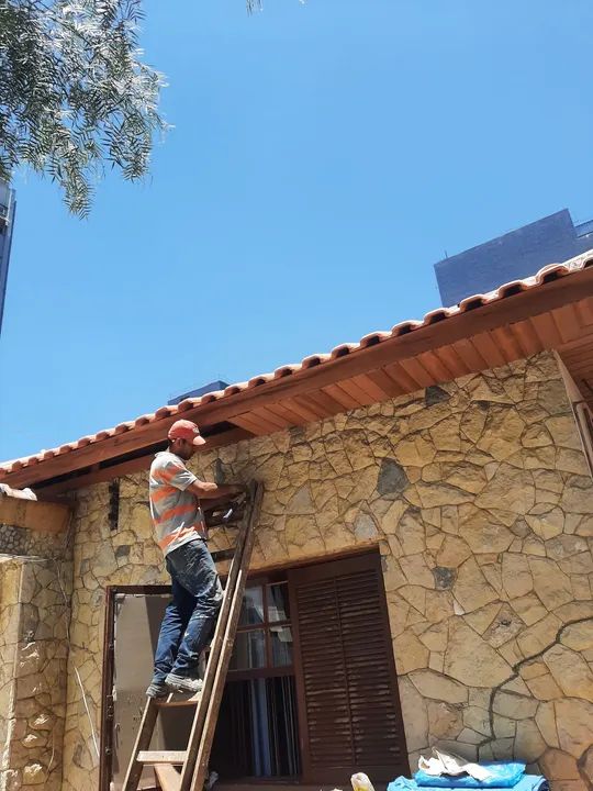Telhado cobertura Forro novo Reforma - Foto 2