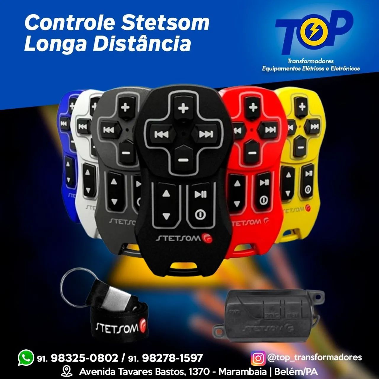 Controle Longa Distância Stetsom