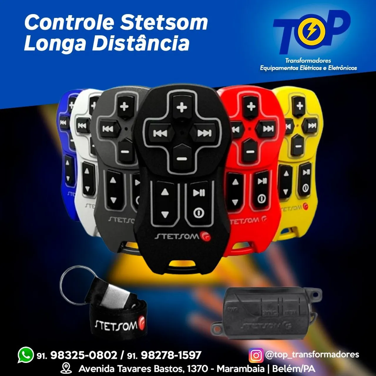 Controle Longa Distância Stetsom