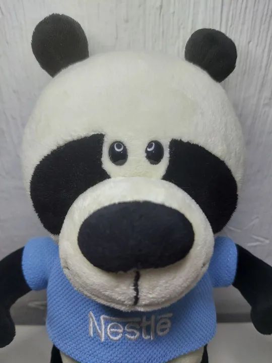 Pelúcia Ursinho Panda Coleção Nestlé Original - 30cm - Foto 2