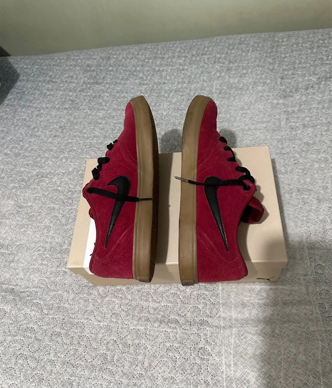 Nike SB Check (Edição 2018) Vermelho/Preto N° 42 - Foto 4