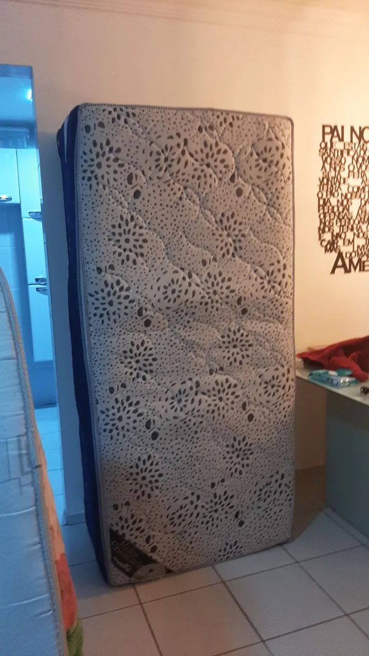 Cama Box Solteiro + Colchão Solteiro