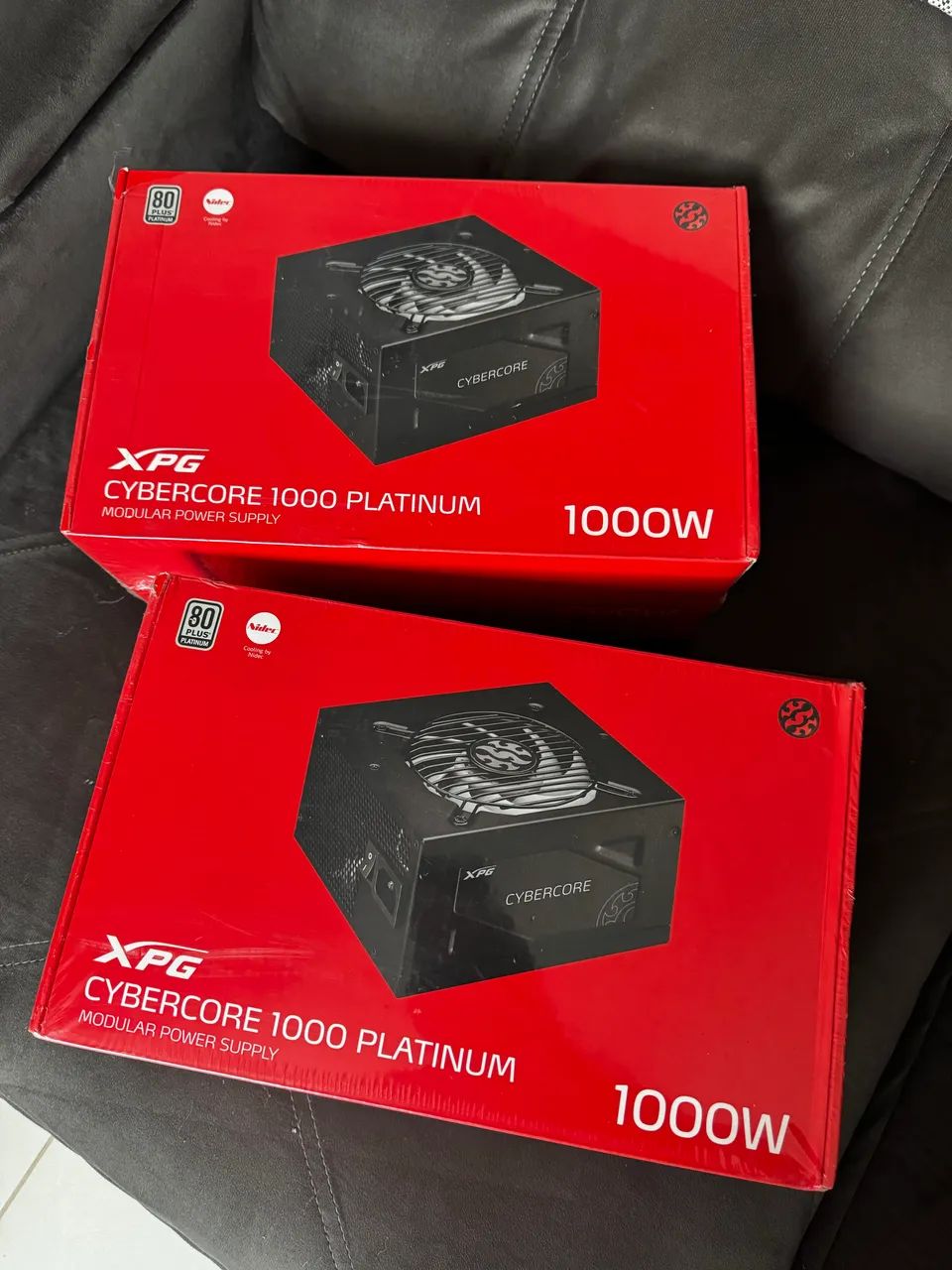 FONTE XPG CYBERCORE 1000W PLATINUM - Peças de Hardware - Samambaia