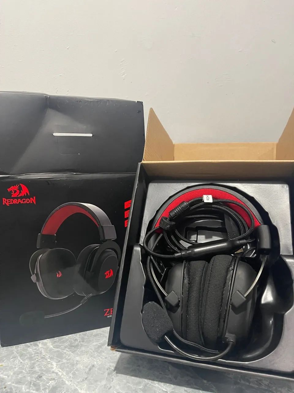 Headset Gamer Redragon Zeus - Preto