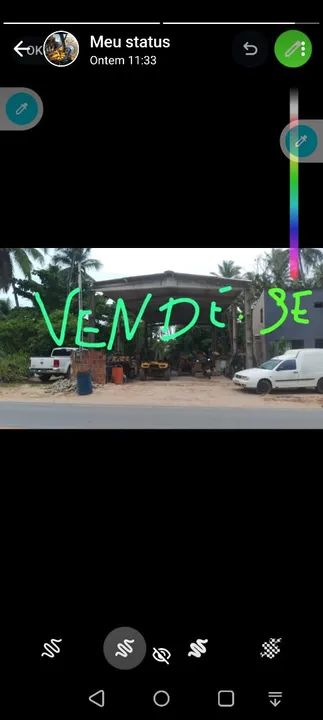 Terreno com galpão em construção na praia - Foto 3