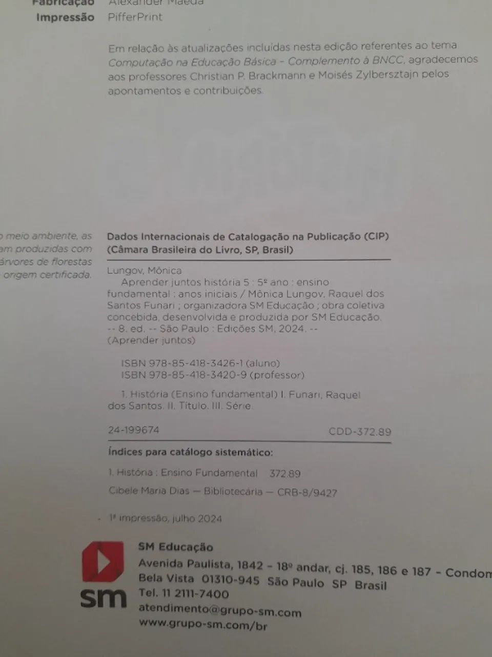 Livro História Aprender Juntos 5 Editora SM - Foto 5