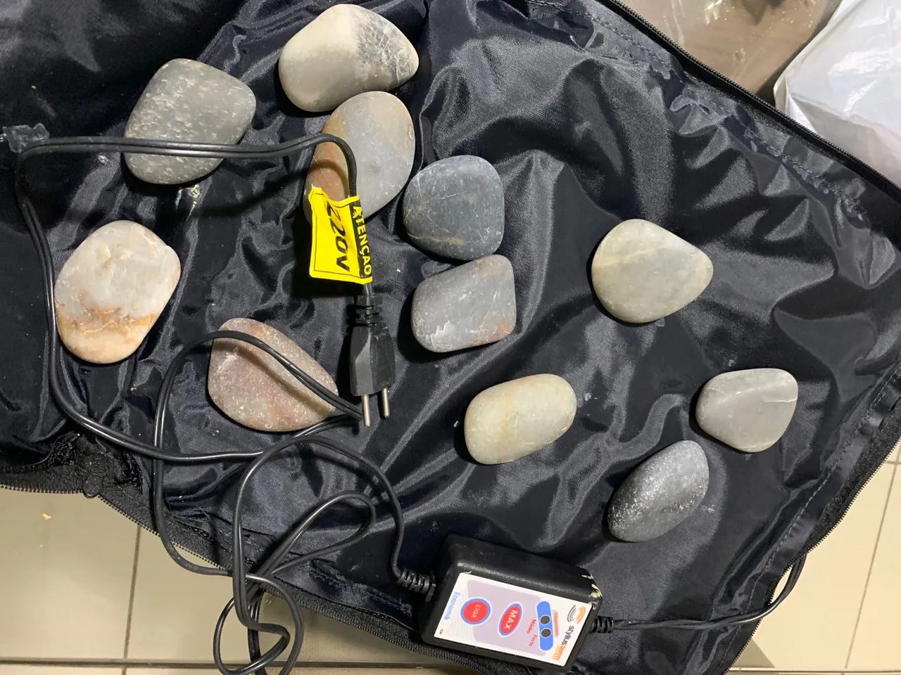 Kit Pedras Quentes para Massagem