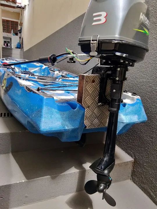 Caiaque iron com motor 6.500 