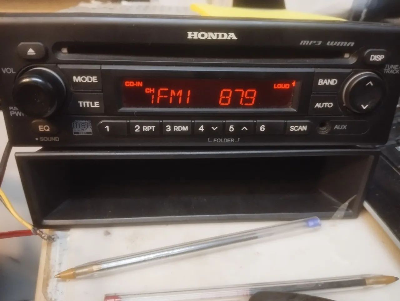 Rádio original Honda fit  - Foto 3