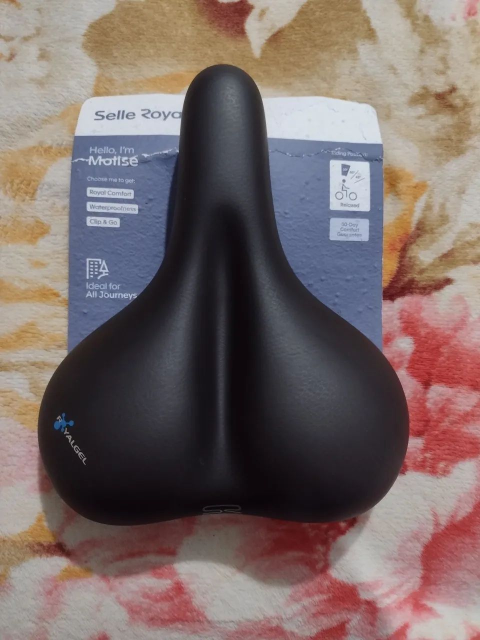 Selim Largo Vazado Selle Royal New Molise Royalgel Passeio - Foto 6