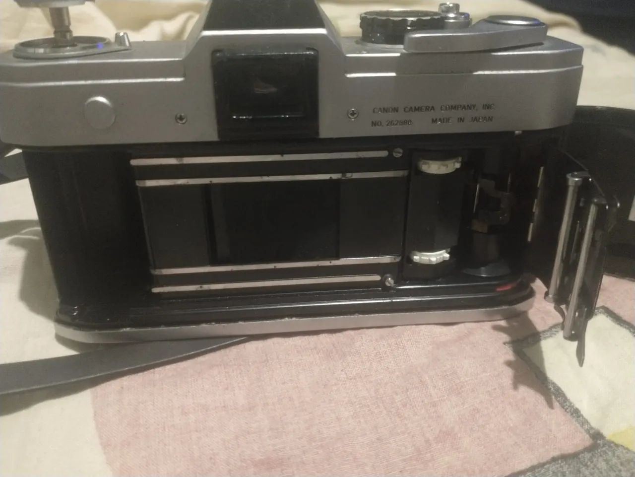 Câmera de Filme 35mm SLR Canon FT QL com Lente 50mm - Foto 5