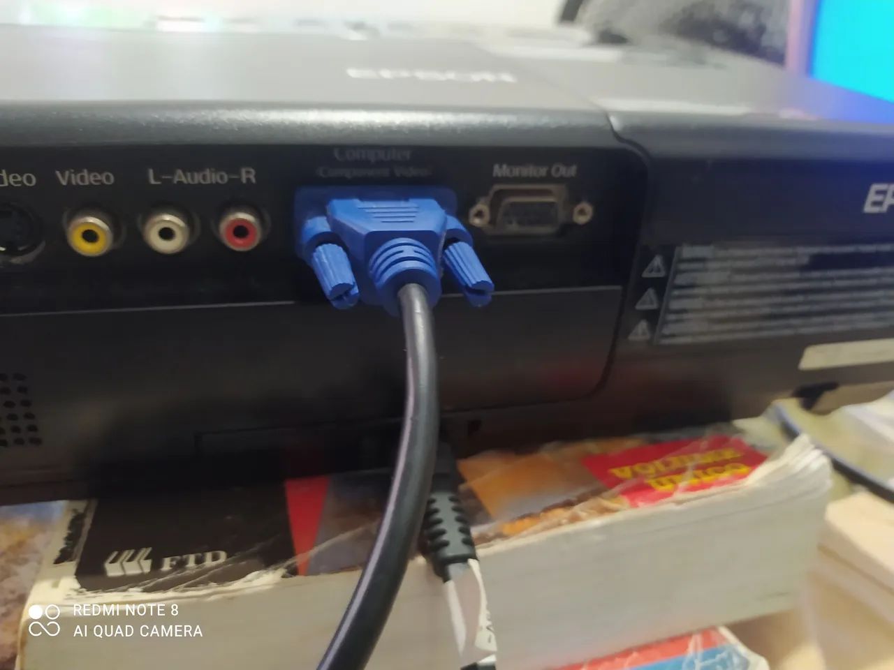 Projetor Epson PowerLite S5+ Com Bolsa Epson  - Foto 4