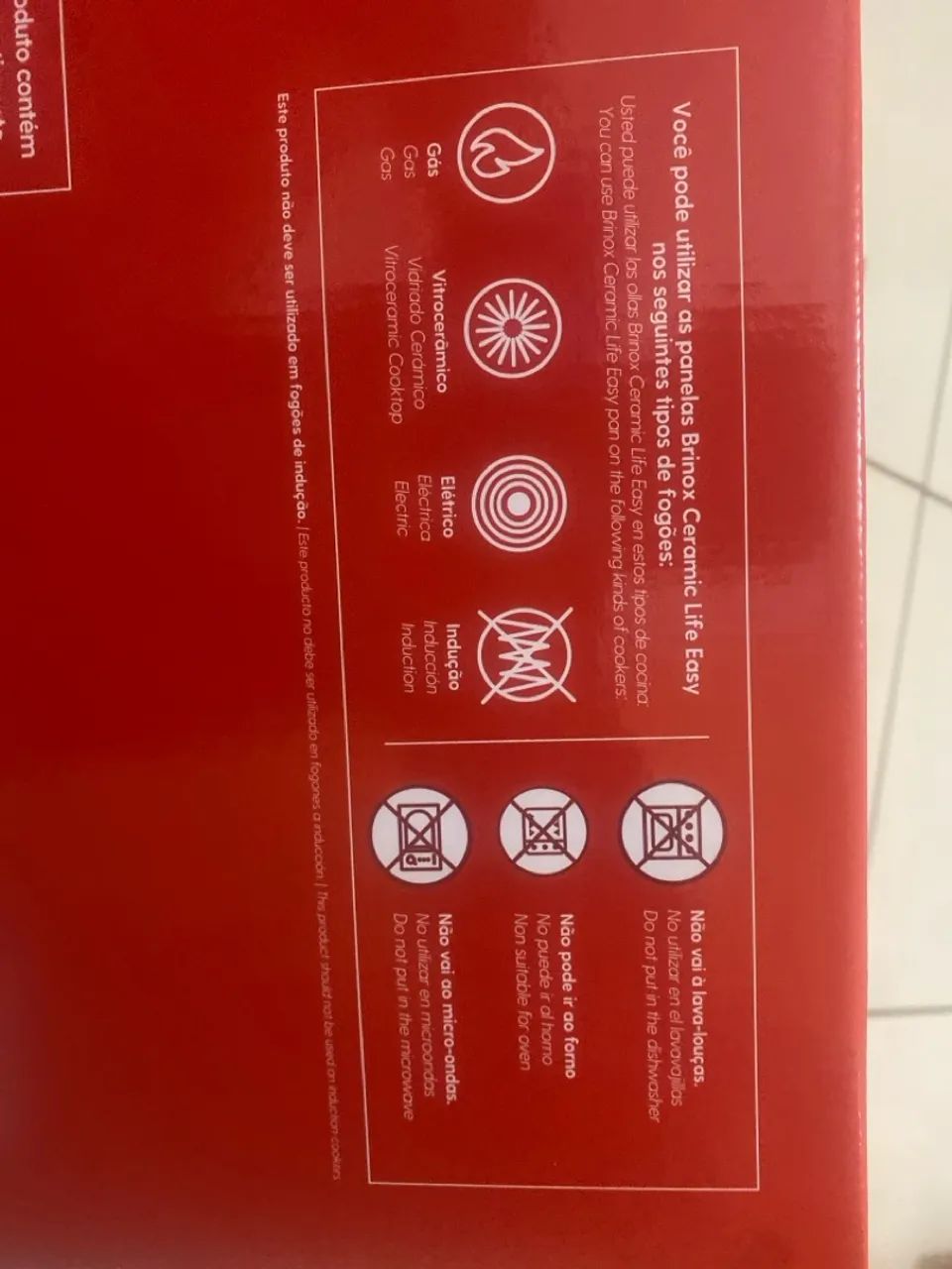 Conjunto de Panelas Cerâmica 7 peças Brinox - Foto 4