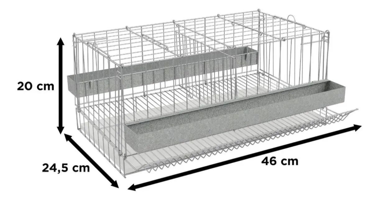 Gaiola para codornas  - Foto 2