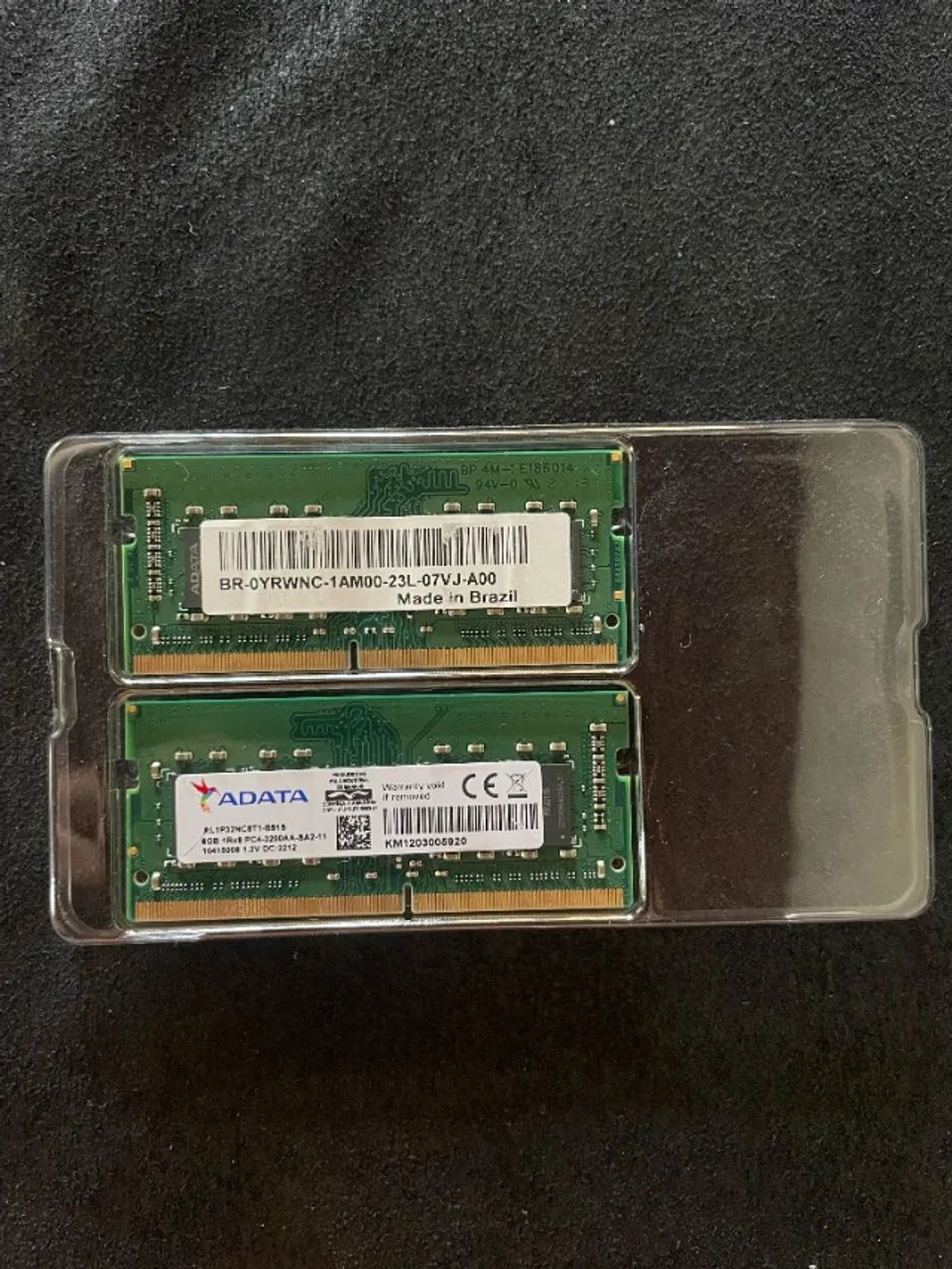 Kit 16GB (2x8GB) Memória RAM ADATA DDR4 3200MHz SODIMM para Notebook - AL1P32NC8T1-B91S - Foto 2