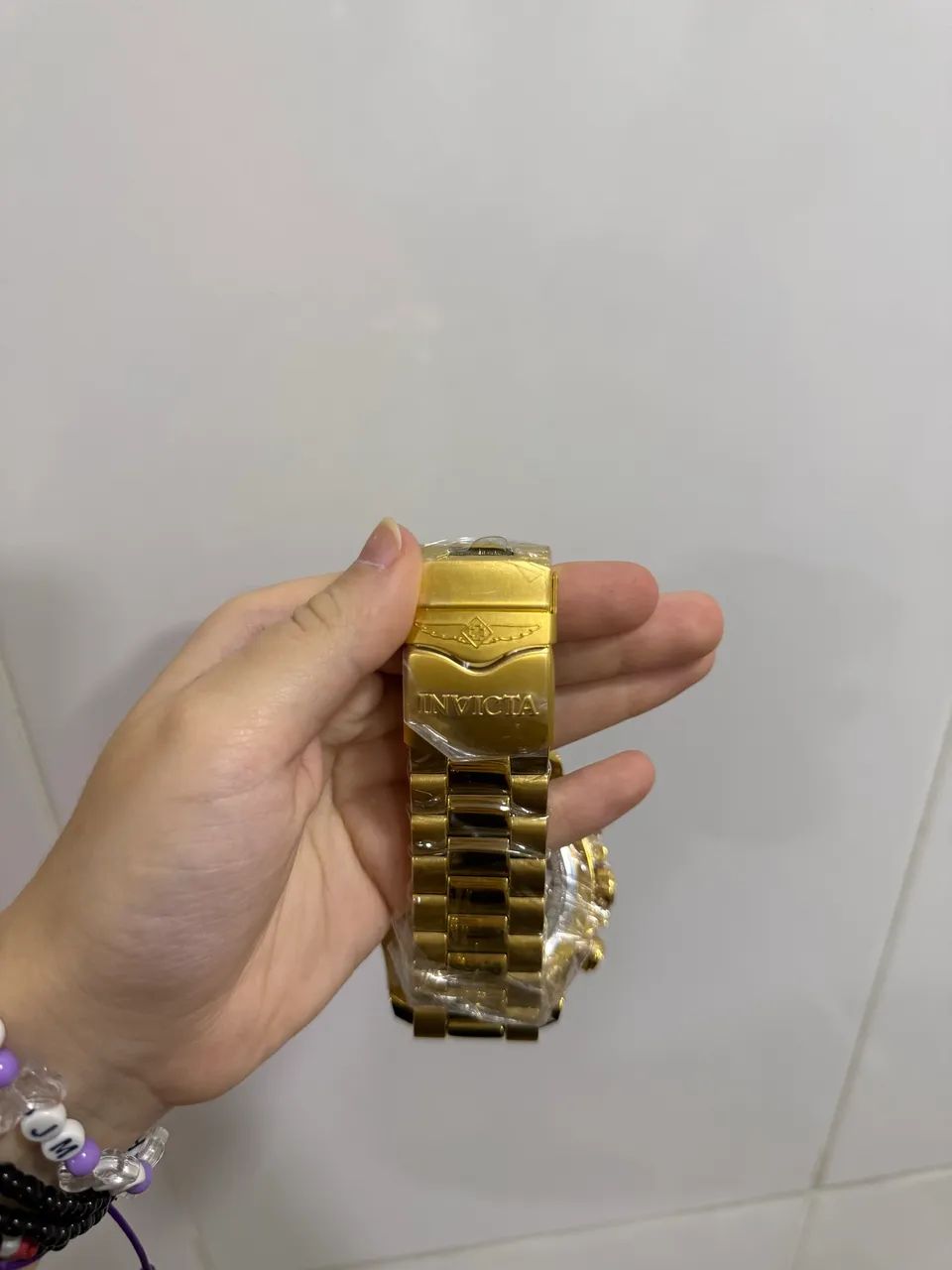 Relógio invicta ouro amarelo  - Foto 2