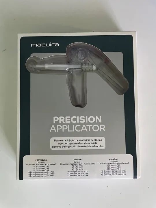 Aplicador de Precisão para Materiais Dentários