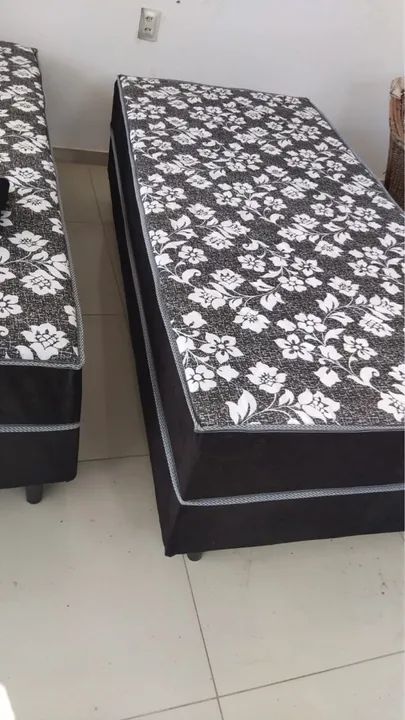 Jogo de Cama Box solteirão com auxiliar -  Luxo, Elegante e Confortável - Foto 3
