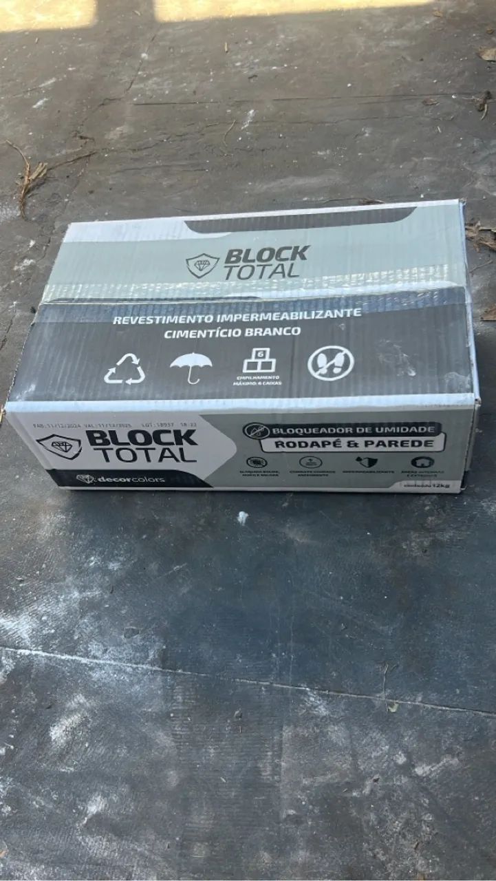 Bloco Total Impermeabilizante Cimentício Branco - Foto 2