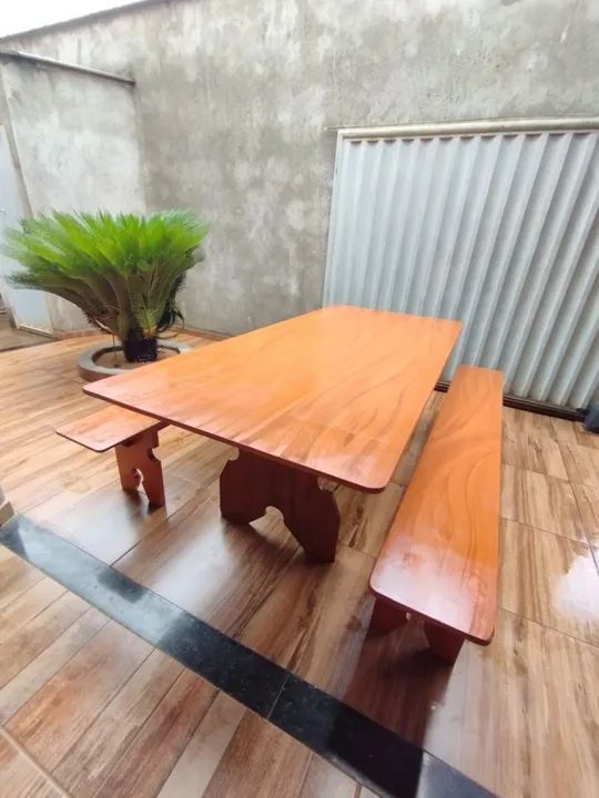 Mesa pedra de ardósia 