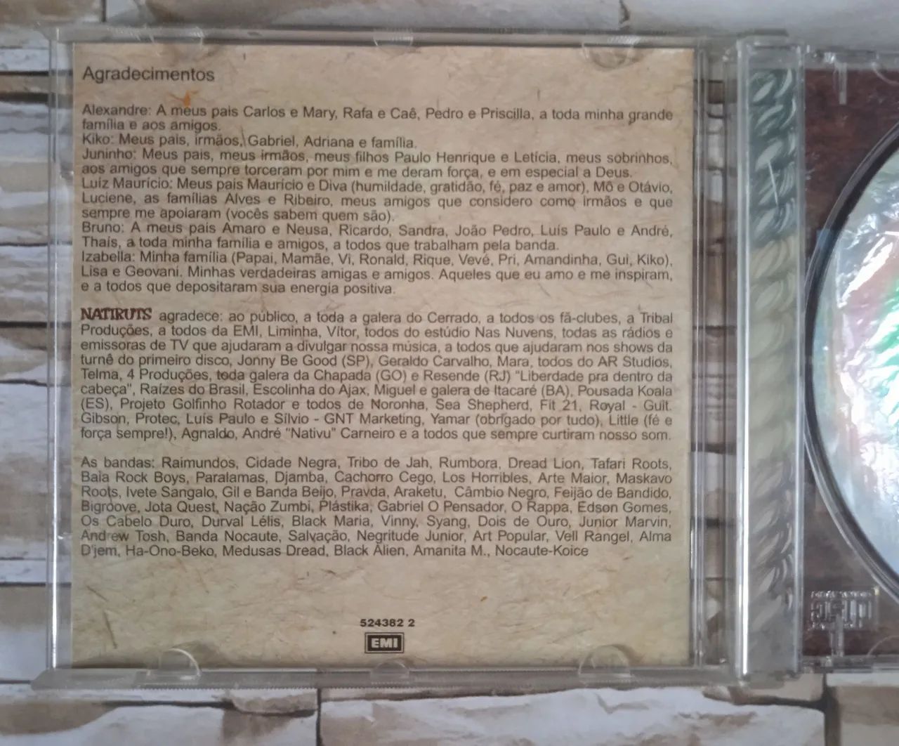 CD Natiruts - Povo Brasileiro  - Foto 3