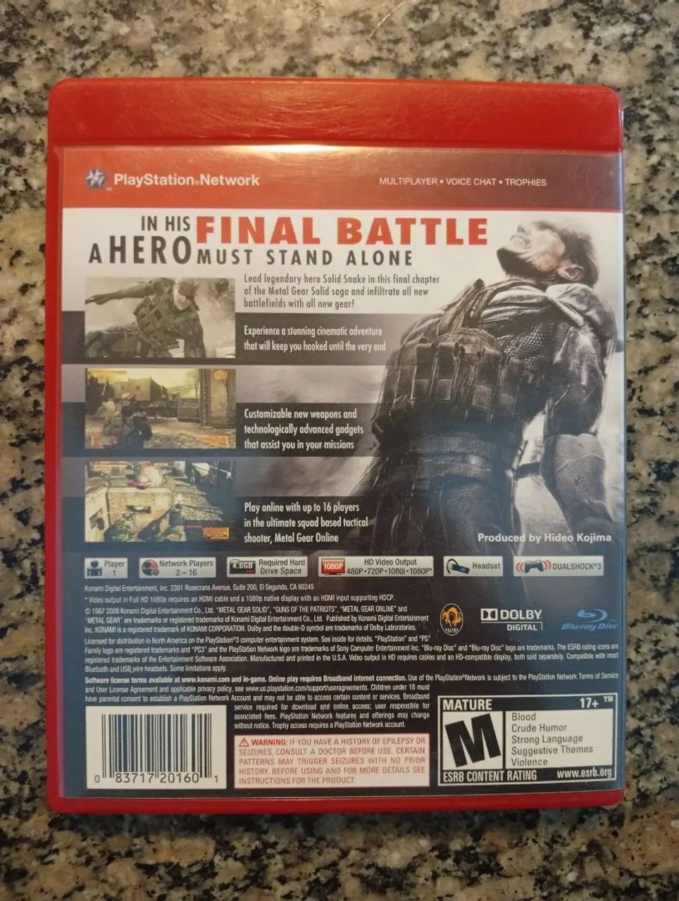Metal Gear Solid 4: Guns of the Patriots (PS3 - Greatest Hits) - Foto 3