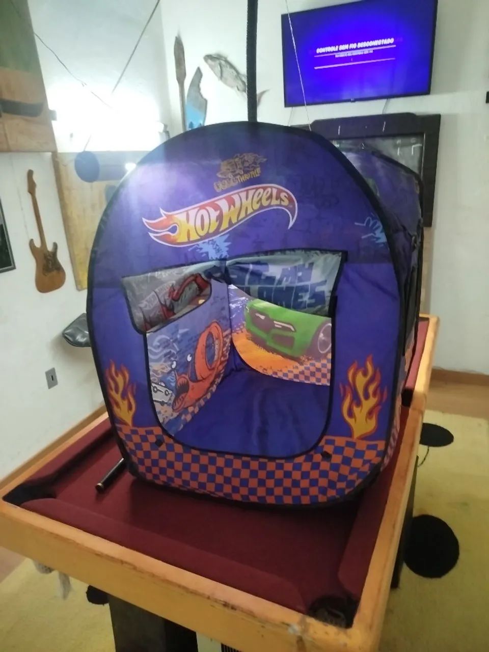 Barraca infantil brinquedo Hotwheels crianças 