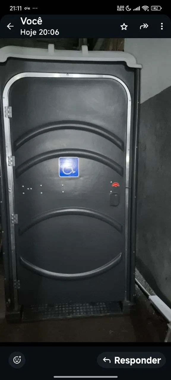 Banheiro químico PNE,PCD,