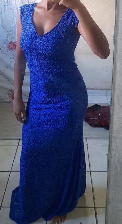 Vestido Longo de Renda - Foto 3