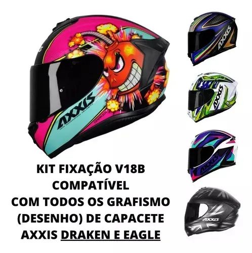 NOVO | Reparo Capacete Viseira V18B Sistema de Retenção - Foto 4