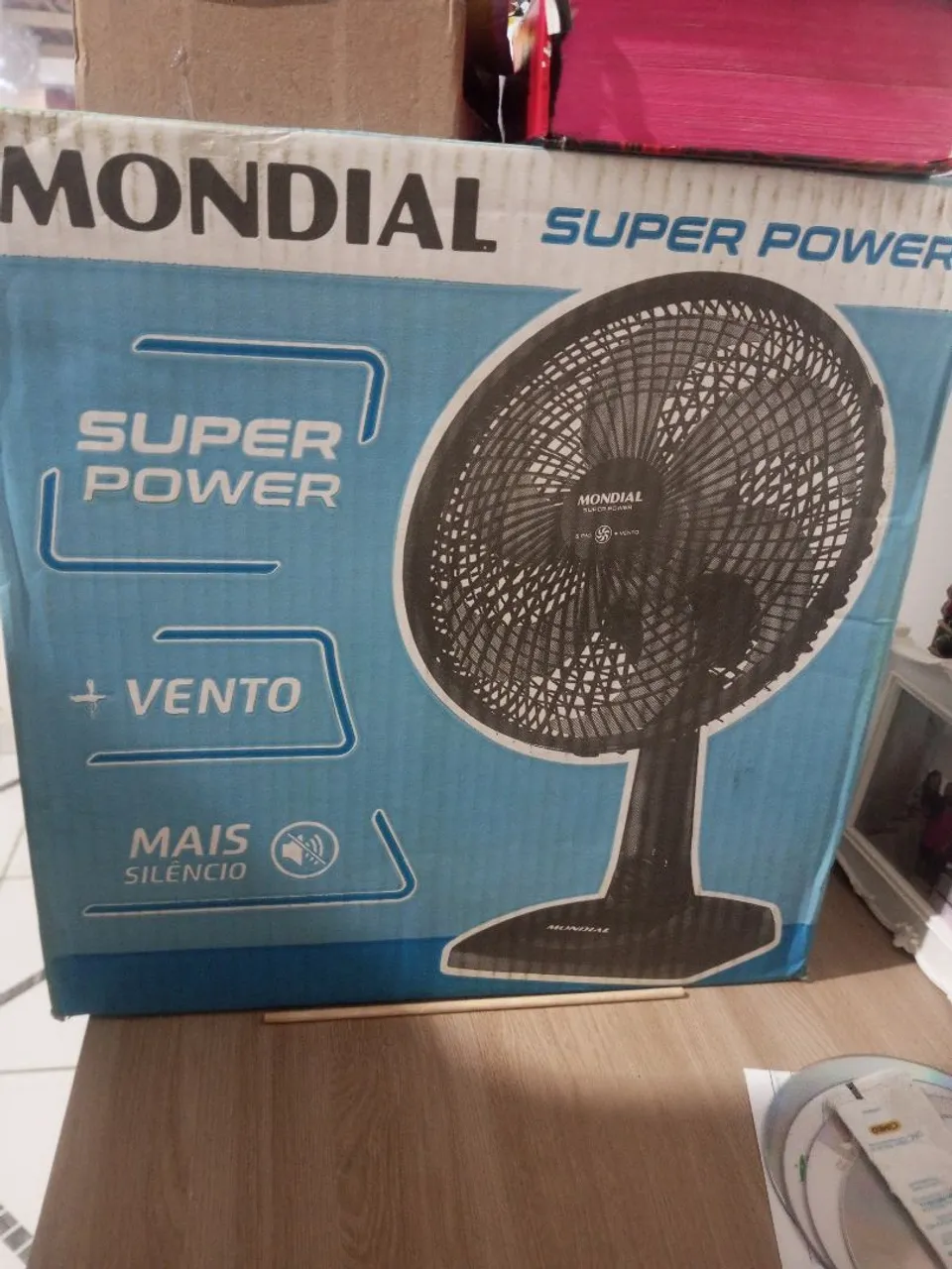 Ventilador de Mesa Mondial Super Power