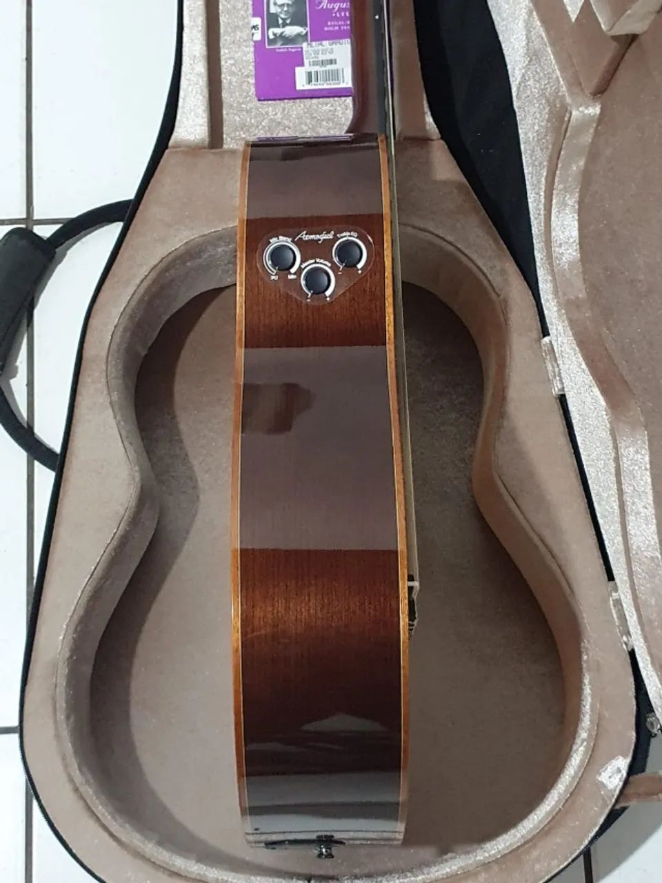 Violão Yamaha Ncx3 Nylon Sólido C/ Case Captação Atmosfeel - Foto 4