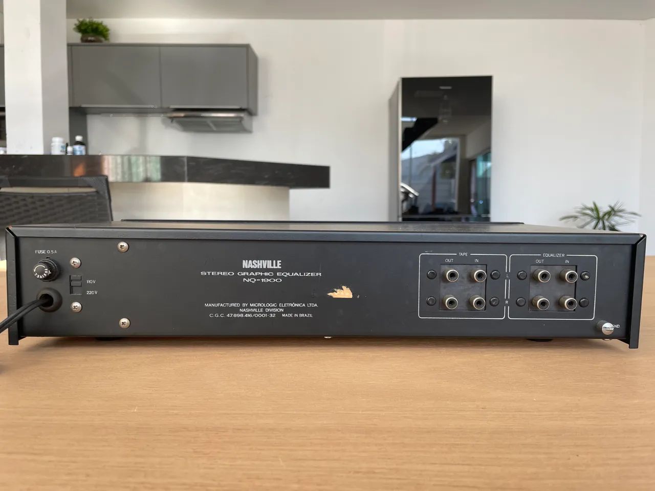 Equalizador nashiville NQ1900 preto  - Foto 3