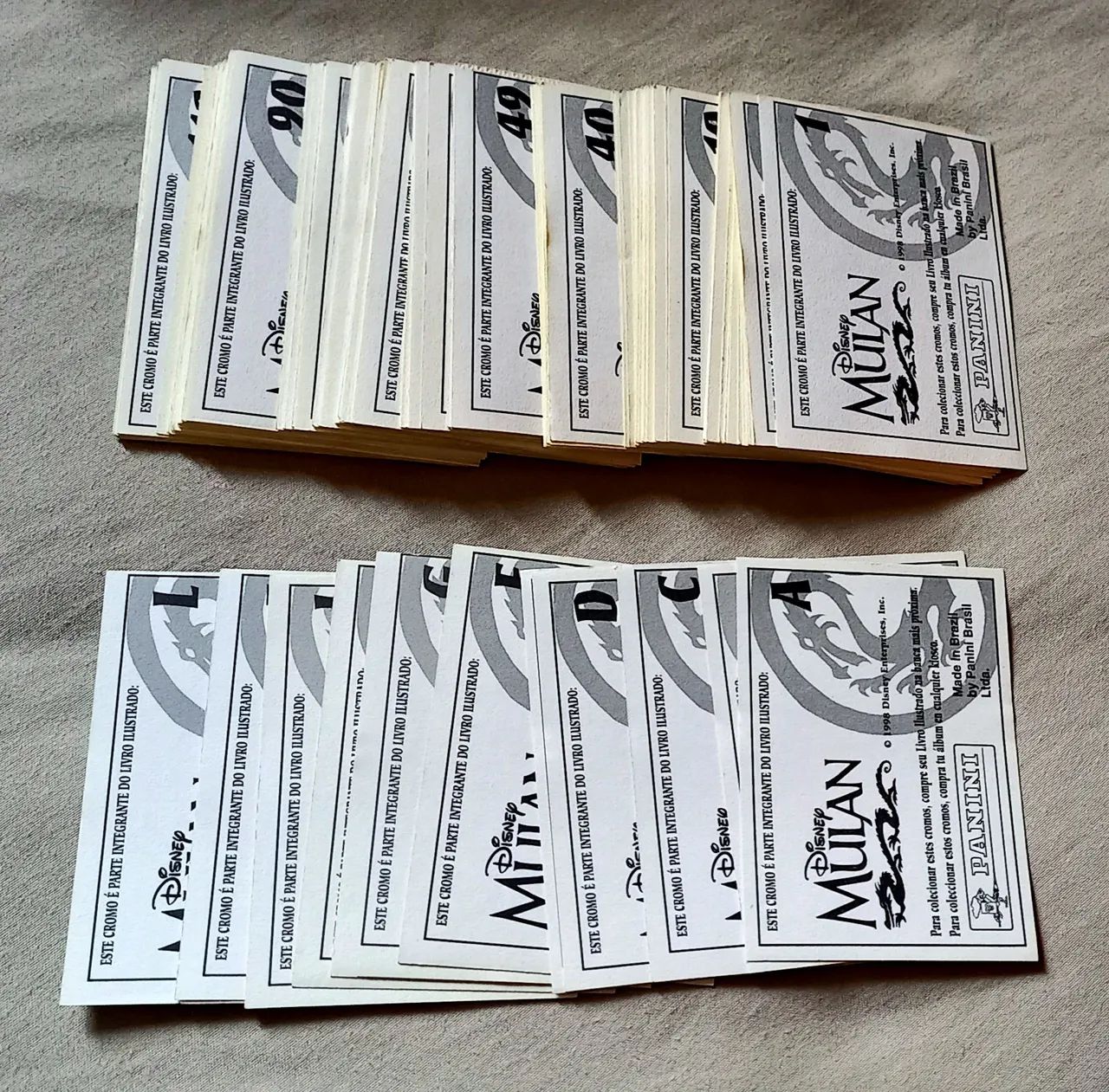 Coleção Completa Para Colar Mulan Panini 1998 - Foto 3