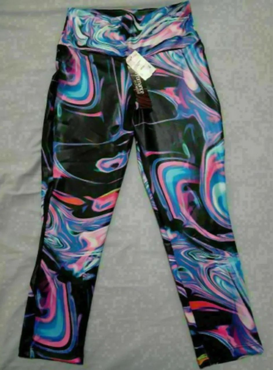 Calça Legging Estampada colorida
