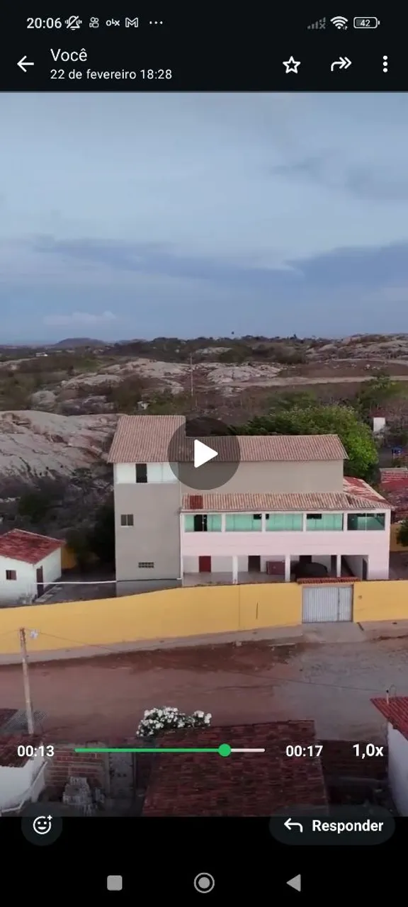 Vendo casa zona rural de Serra de São Bento rn