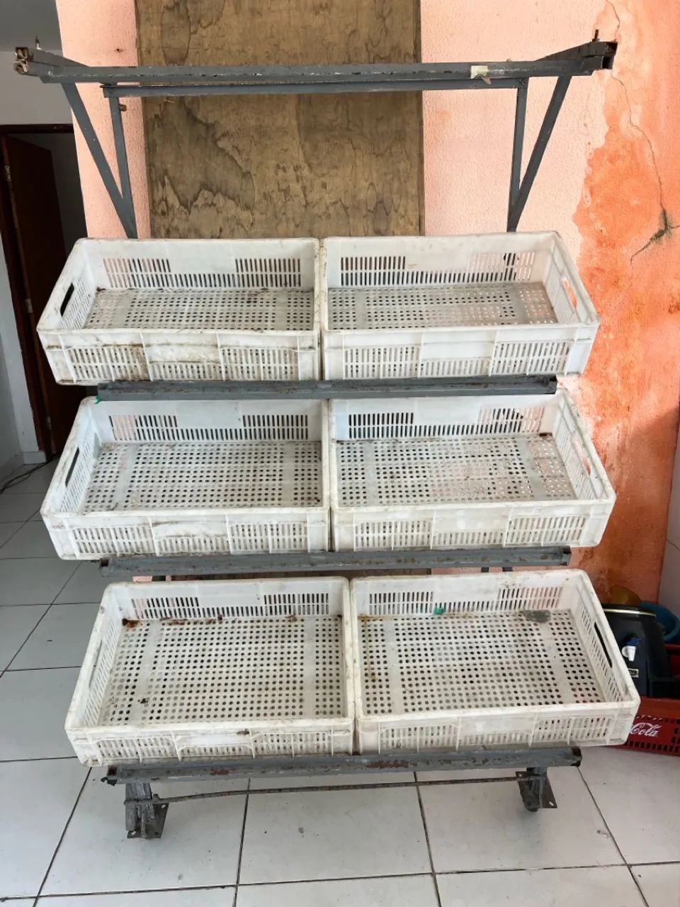 Expositor com 6 cestos para comércio - Foto 3