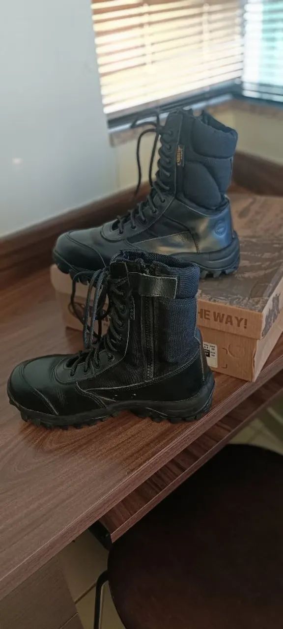 Botas Tacticas Botas Militar Para NiÃ±as Botas Negras Botas Wolker