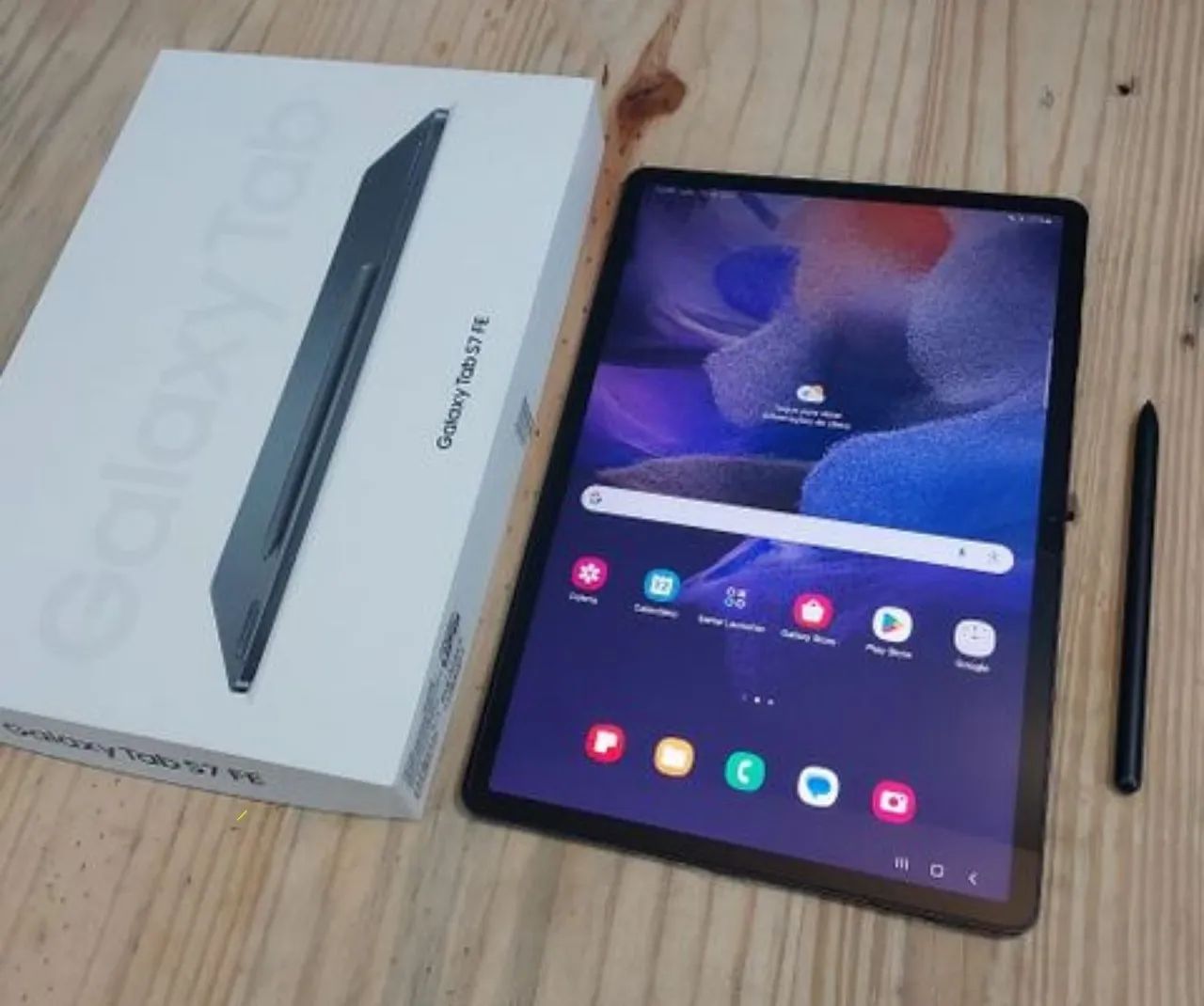 Galaxy Tab S7 FE - Tela alta performance - Foto 3