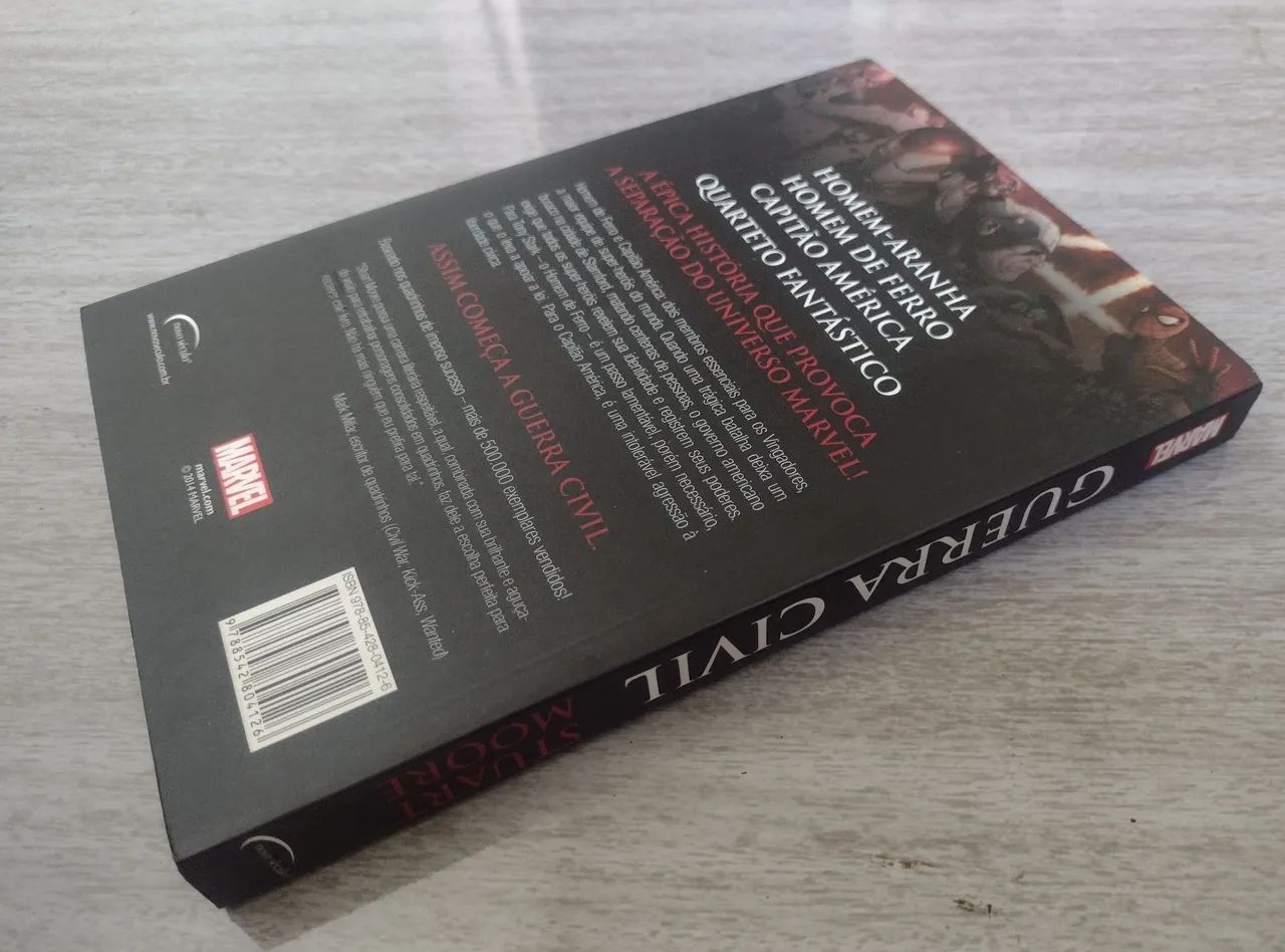 Livro Guerra Civil - Marvel - Stuart Moore - Foto 3