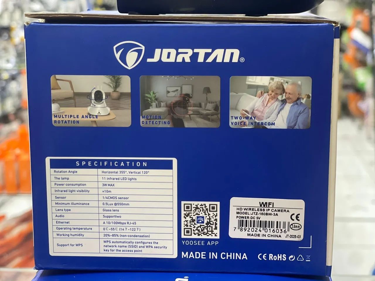 Câmera Interna Jordan Wi-Fi - Foto 5