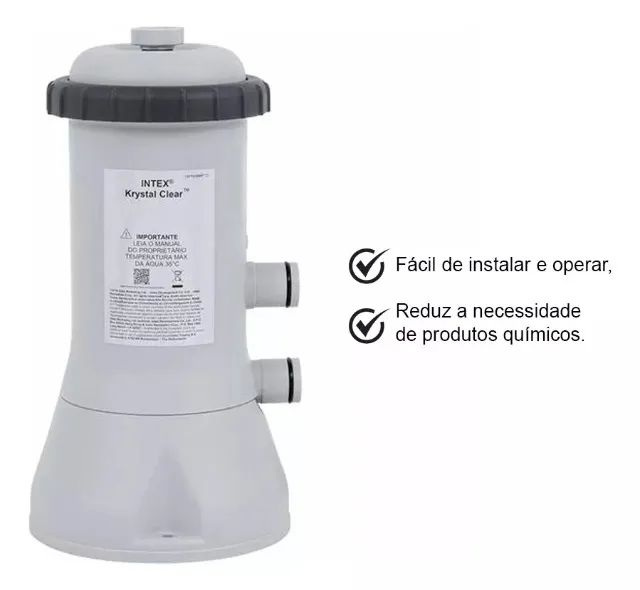 Intex Rectangular Structural Pool 7,127L with Filter Pump64305627808001124