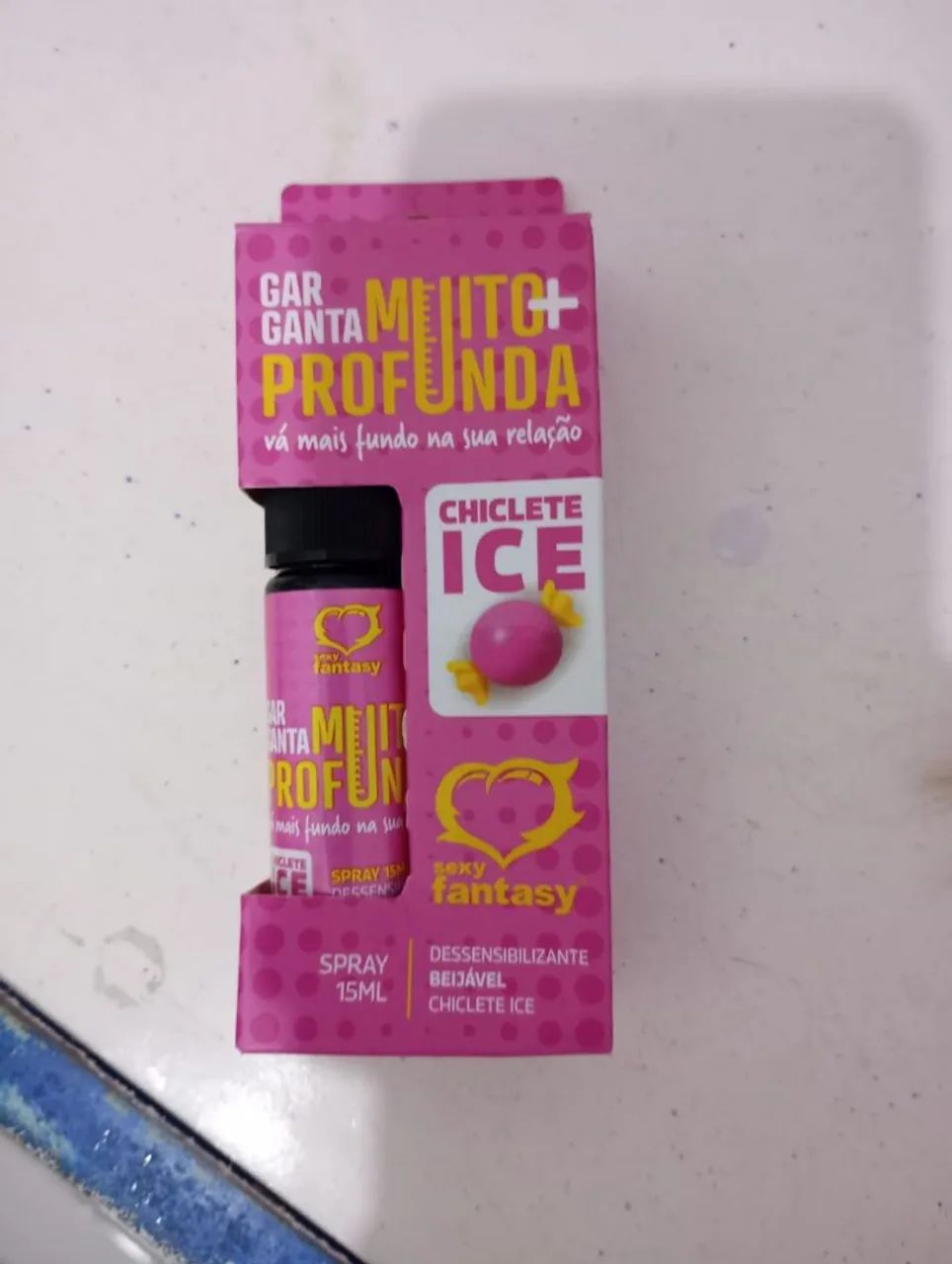 Spray Íntimo Chiclete Ice - Garanta Mais Prazer!