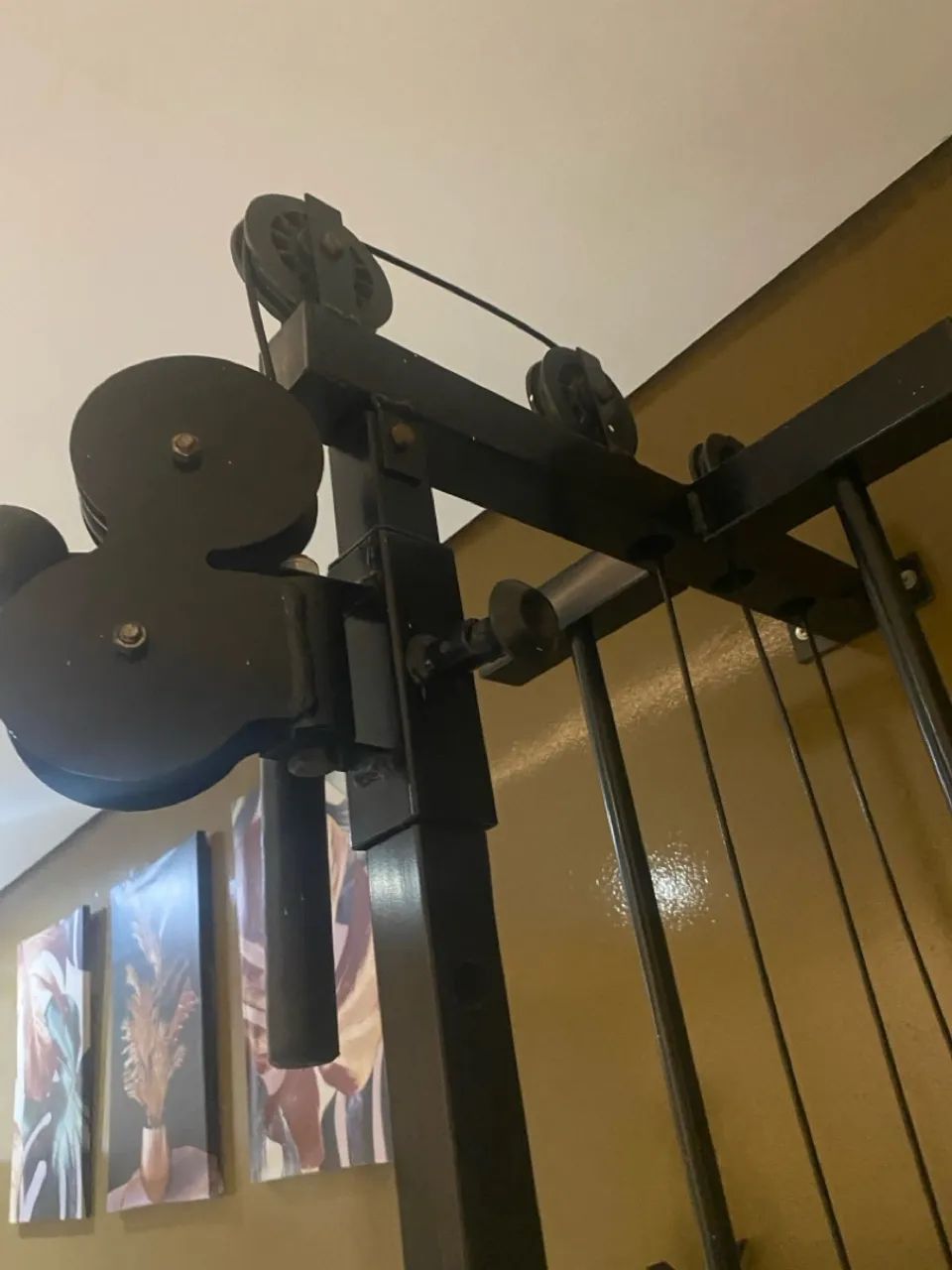 Mono Cross over de musculação para treino em casa - Foto 4