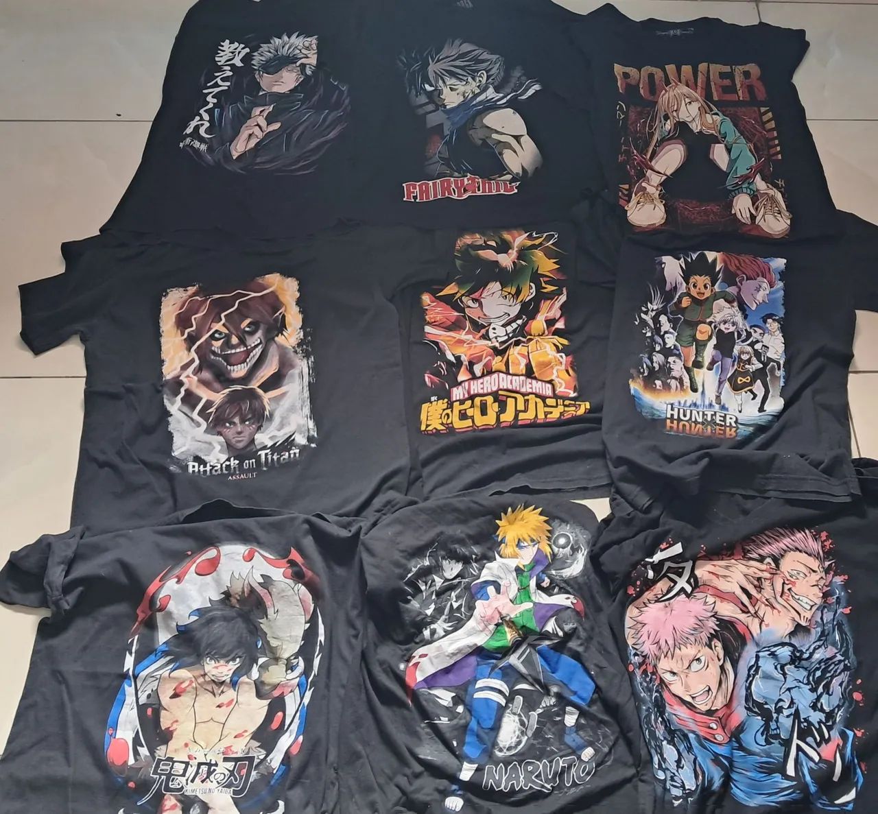 Camisetas de Animes e Games Variados - Foto 3