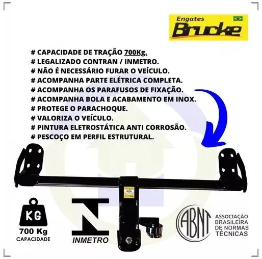 Engate reboque varios modelos de veiculos