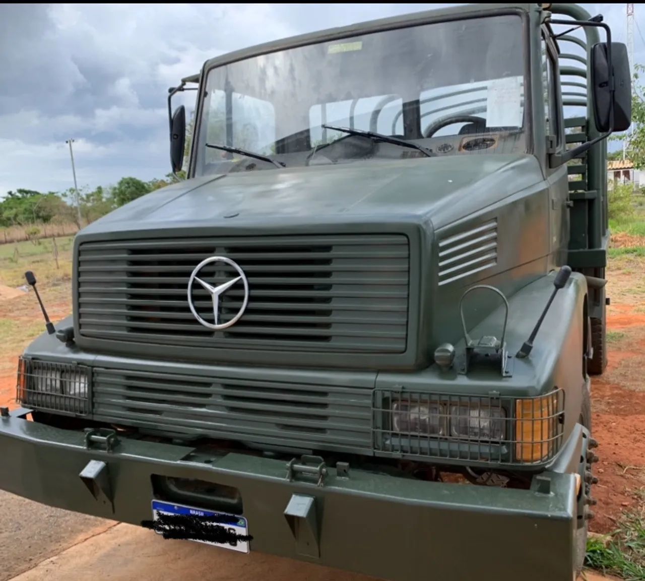 Caminhão Mercedes-Benz 1418 - 4x4- EMPLACADO / Em muito bom estado mecânico - pouco uso - Foto 8