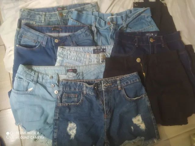 Kit Jeans Feminino 9 peças
